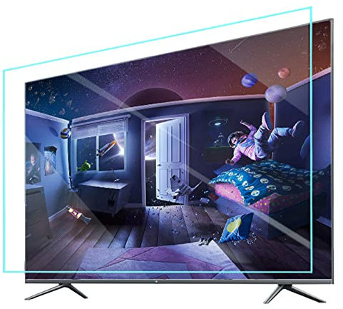 KELUNIS Blendschutz TV-Bildschirmschutz, Anti-Blaulichtfilter Anti-UV-TV-Bildschirm Mattierte Folie Schützen Sie Ihre Augen Für LCD/LED/OLED & QLED 4K HDTV,42(917 * 516)