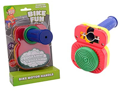 Smart-Planet Sonnette de vélo amusante à tourner pour enfant - Poignée pour guidon de vélo de moto - Cadeau d'anniversaire ou de Pâques