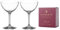 DIAMANTE Lot de 2 mini verres à cocktail Nick & Nora en cristal 140 ml, verres à porto, verres à sherry, verres à digestif apéritif Negroni Collection « Auris » en cristal non décoré