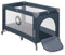 Lionelo Stefi Baby Laufstall, Kinderbett, Reisebett ab Geburt bis 15 kg, Seiteneingang, Sicherungssystem LockGuard, Blockade der Räder, Tragetasche, zusammenklappbar