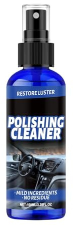 Generisch Detergente per cruscotto – 100 ml rapido per uso universale – Spray per la pulizia dell'auto, per veicoli, camion, garage, casa, sotto il sedile, componenti di rivestimento del soffitto