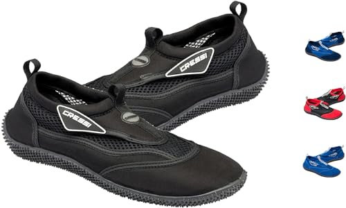 Cressi Unisex Reef Shoes Badeschuhe, Schwarz, 47 EU