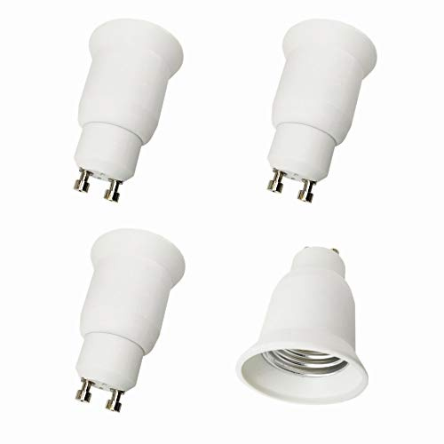 ZRUIZYAN GU10 till E27 lampsockel adapter för LED-lampor MEHRWEG