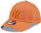 New Era 39Thirty Stretch Cap - New York Yankees orange - XS/