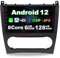 Android 13 Autoradio Passt für Mercedes Benz CLK Class W209 C W203 G W463 mit CarPlay Android Auto GPS Navigation,9 Zoll QLED Touchscreen WiFi SWC DSP DAB (6GB+128GB)