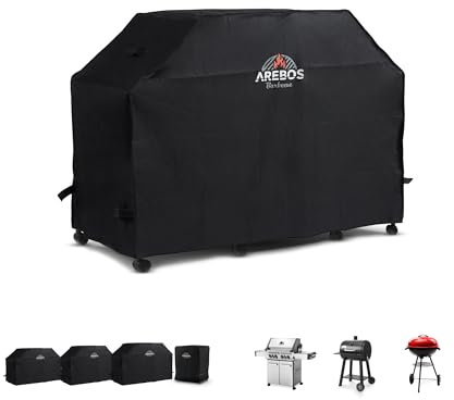 Arebos Housse de Protection Imperméable pour Barbecue à Gaz - Anti-Poussière
