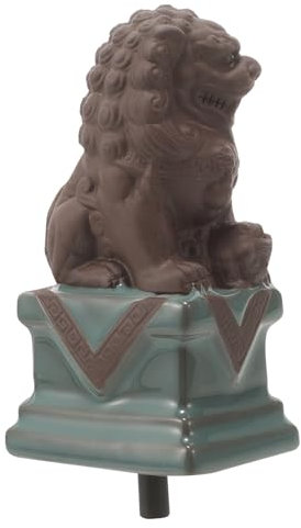 SUPVOX Estatua del León Guardián Fuente De Agua Fuente De Agua Al Aire Libre Jardín Estatua del León Al Aire Libre Pecera De Agua Sumergible Caño para Patio Decoración De Jardín De