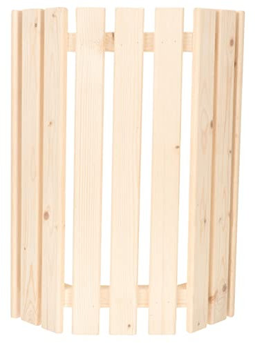 TOGEVAL Lampenschirm Für Sauna Lichtabdeckung Holz Saunalampenschutz Dekorativer Lampenschirm Heimlichtabdeckung Einfache Licht Schatten