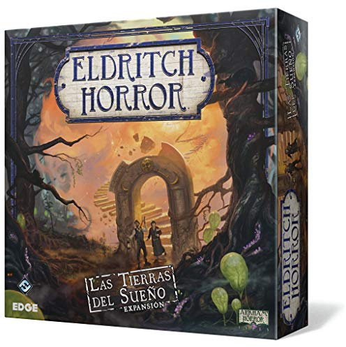 Asmodee Fantasy Flight Games FFEH07 Eldritch Horror: The Land of Dream-Englisch, Silber, Türkis
