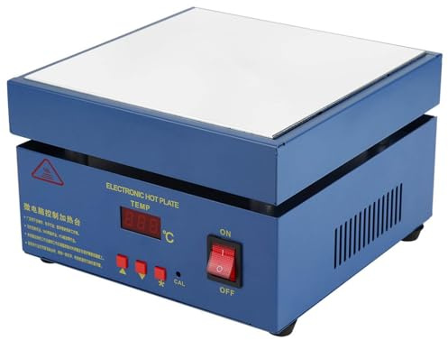 Förvärmningsstation, Walfront 200 * 200mm 800W LED AC elektrisk värmeplatta för lödstation ( )