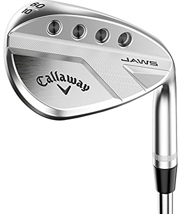 Callaway JAWS Full Toe Chrome Sand Wedge, Left Handed, 56°-12° (Bounce), Steel, Wedge
