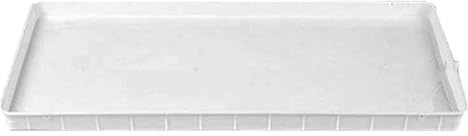 WXQTM Bandeja Goteo Plástico Bandeja Recogida Agua Condensación con Tubo Desagüe Kit Drenaje Adecuado para Sistemas Bomba Calor Split (91.5x45x3cm)