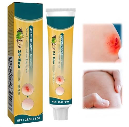 Scar Cream & Wound He/aling O/intment | Skin Repair for Scars,Stretch Marks & Burns | Fast Itch & Pain Relief Gel | Soothing Anti-Itch Care