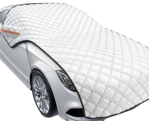 AAXgy Cubierta Robusta para Parabrisas contra Nieve Y Escarcha para Skoda Karoq 2017-2023 2024 2025, Manta Anti-Hielo Plegable Gruesa, Protector Frontal De Invierno Fácil De Guardar