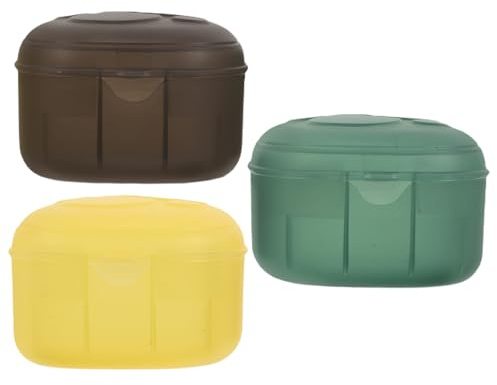 FUNOMOCYA 3 Pezzi Scatola Porta Ciuccio Per Porta Ciuccio Portatile Organizer Pp
