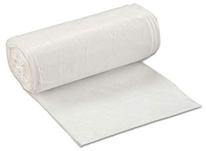 125 SHREDDER BAGS, for SMALL SHREDDERS, Quality 9.5 Gallon Size, Fits Most 6 & 7 Gallon Size Shredders, 1 Roll of 125 Bags