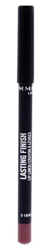 Rimmel London Lasting Finish Matita Labbra, Lunga Durata e Colore Intenso, 195 Sunset Pink, 1.2 g