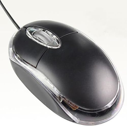 Generico Mouse USB 2.0 Ottico filo Luce LED Notebook PC Computer WINDOWS VISTA 7 8 10