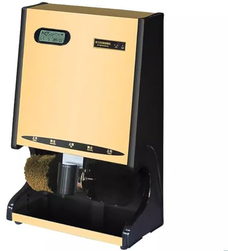 Cirage de chaussures en acier inoxydable, cireur de chaussures en cuir entièrement automatique, machine à cirer les chaussures en cuir du hall d'hôtel, cireuse de chaussures en cuir ménager (F )