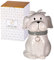 SPOTTED DOG GIFT COMPANY Keksdose Keramik, Vorratsdose mit Deckel, Hunde Cookie Jar für Kekse, Hundeform Leckerli Dose, Geschenke für Hundebesitzer Hundeliebhaber Frauen Männer (Weiß)