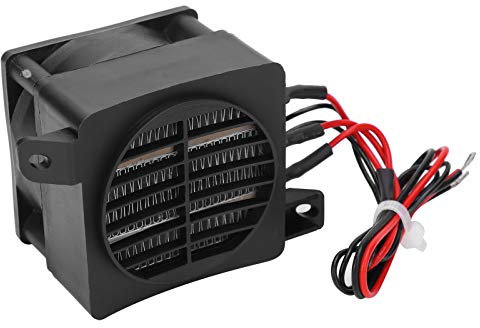 Heizung 220V 300W PTC-Heizung mit Lüfter Elektrischer Keramik-Thermostat PTC-Lufterhitzer, Konstanter Temperatur Heizelemente für Ventilatoren Luftbefeuchter Klimaanlag