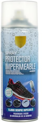 H HANSEL HOME Spray Impermeabilizante para Calzado - Protección contra Agua y Manchas para Cuero y Textiles, Invisible y Duradero - 400ml, 1 uniudad