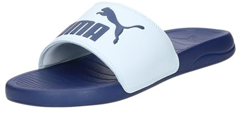 PUMA Unisex Popcat 20 Slide Sandal, Lucite-Blue Jewel, 37 EU, Lucite Blue Jewel, 37 EU