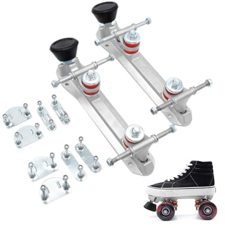 lisutupode Kit de base de patin à roulettes avec support de modification de chaussures à deux rangées