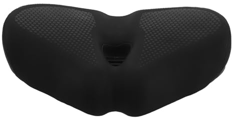 MAGICLULU Sella per Mountain Bike Ergonomica Antiurto, Sellino Comodo e Imbottito Extra Largo Resistente all’Acqua, Sella di Ricambio per Bici da Uomo per Escursioni e Percorsi off-Road