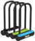 Onguard Neon Series 8153 STD D-Lock, 230mm, 11mm Diameter Shackle, Blue