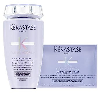 Kerastase Blond absolu Kit Champú Anti Amarillo 250ml Mascara 200ml
