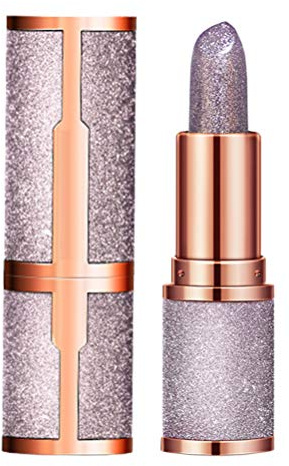 Hopowa Gioielli per Le Labbra, Rossetto Glitterato, Rossetto Super Brillante, Rossetto Stella Glitterato Waterproof