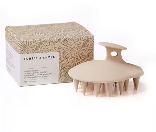 Kopfhaut Massagebürste, Kopfhaut-Massagegerät, Kopfmassage Bürste, Scalp Massager zum Haarwachstum beschleunigen, Haaröl Applikator