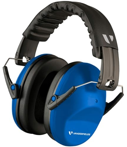 Vanderfields cuffie antirumore lavoro adulti 26dB certificate – cuffie insonorizzanti regolabili per lavoro, studio, concerti, concentrazione – cuffie da antirumore, protezione uditiva
