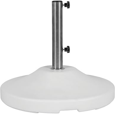 US Weight Fillable 120lb Capacity Commercial Free Standing Umbrella Base Heavy Duty, Umbrella Base with Wheels, Fillable Patio Umbrella Base Outdoor Stand, Made in The USA