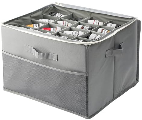 Shoe Storage Organiser for Closet, Holds 16 Pairs with Adjustable Dividers
