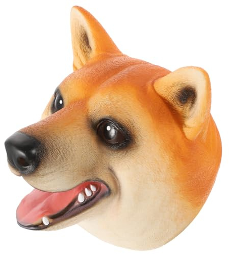 LOPUNER Burattino Cane Guanto a Forma Di Testa Di Cucciolo, Giocattolo Burattino Narrativo Per Bambini, Morbido e Leggero Per Giochi Interattivi e Feste Indoors e Outdoors
