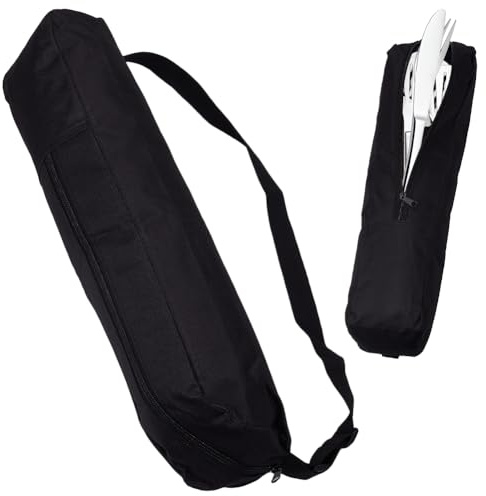GORGECRAFT Borsa portaoggetti per utensili da griglia, in tessuto Oxford nero, impermeabile, per barbecue, grill, accessori per utensili da barbecue, chiusura con cerniera, borsa per il trasporto con