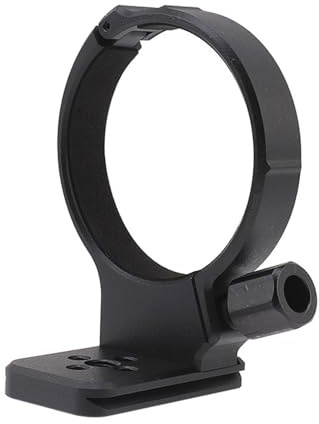 Collare per treppiedi realizzato con precisione Anelli per teleobiettivo resistenti Installazione semplice per migliorare la fotografia anelli in metallo
