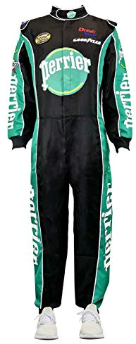 costumebase Traje de mono Jean Girard Talladega Nights Coche de carreras (XL) Azul claro/Negro