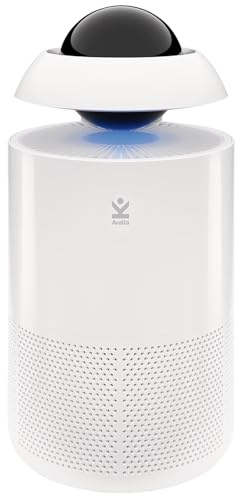 Avalla R-4000 Air Purifier for Personal Space, 100m�/h CADR, Long Life True HEPA, Active Carbon, 4 Speed, Allergen, Smoke, Dust, Pollen, Odours, VOC, Bacteria, Viruses, Pet Dander, IAQ, Ioniser