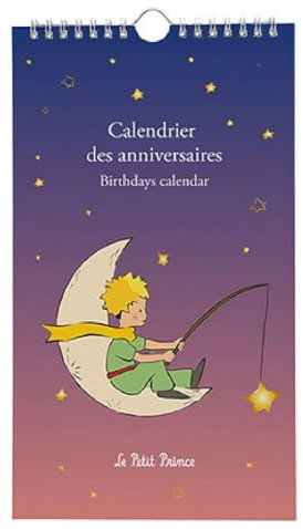 Kiub Den lilla prinsens födelsedagskalender (21 x 27 cm)