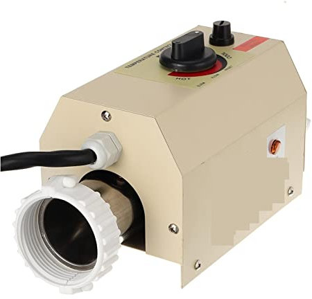 Riscaldatore per piscina 3. 3KW Piscina for il riscaldatore della piscina elettrica Spa Termostato di riscaldamento del riscaldatore del riscaldatore da bagno a vasca calda for bagno caldo all'aperto