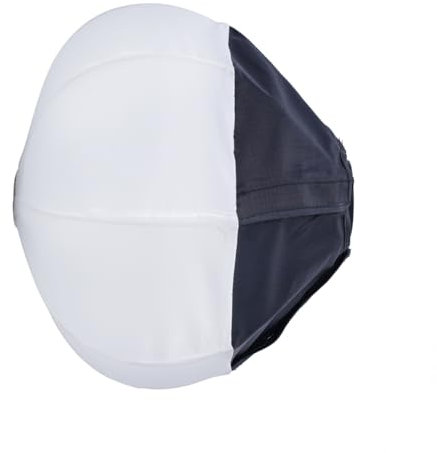 GIWFBQTR Softbox de Linterna de 30 cm con Minimontaje Bowens, Difusor de Bola de Liberación Rápida, Modificador de Luz para Minilámpara COB para Exteriores