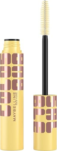 Maybelline New York Mascara Volumizzante Waterproof, Volume Modulabile Senza Grumi, Formula Stratificabile, Con Comodo Scovolino a Pettine, Colossal Bubble, 10 ml