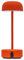 Kooduu - Fokus Tischlampe - Schreibtisch- und Nachttischleuchte - Tragbar, Dimmbar, Kabellos, mit Akku und über USB aufladbar, für Wohnzimmer, Orange