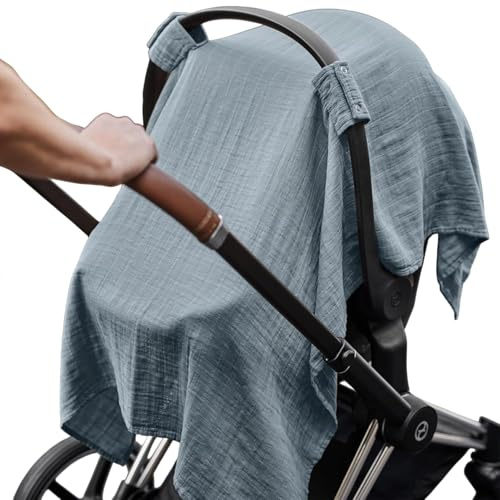 Funda para Silla de Coche Bebé | Cobertor Con Toldo Para Portabebés De Auto | Accesorios Lavables P confort: Bloquea los rayos UV y equilibra la ara Viajes Familiares, Salidas Y Necesidades Infantiles