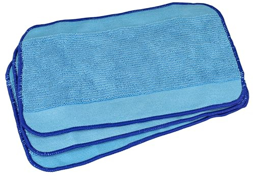 vhbw 3x Wischtuch kompatibel mit iRobot Braava 380, 390, 380T, 390T, 320t, 321, 320, 321T Wischroboter, Putzroboter