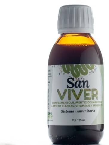 Microviver Sanviver - Apoyo del Sistema Inmunitario - Probioticos, vitaminas y principios activos vegetales