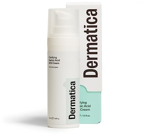 Dermatica Clarifying Azelaic Acid 20% Cream | Lightweight and Fragrance Free Skincare | Gentle and Effective for all Skin Types